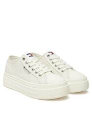 Tommy Jeans dámské bílé tenisky - 39 (YBI)