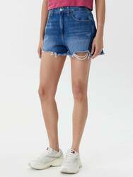 Tommy Jeans dámské džínové šortky - 25/NI (1BK)