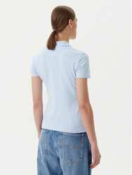 Tommy Jeans dámské modré polo tričko - L (C3Q)