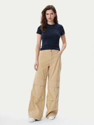 Tommy Jeans dámské modré tričko - L (C1G)