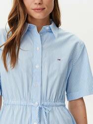 Tommy Jeans dámské pruhované šaty - L (0A9)