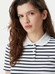 Tommy Jeans pruhované polo tričko - XS (0FC)