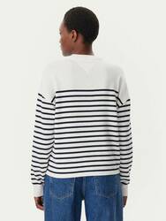 Tommy Jeans dámský pruhovaný svetr - XXS (YBH)