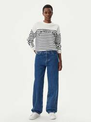 Tommy Jeans dámský pruhovaný svetr - XXS (YBH)