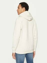 Tommy Jeans pánská krémová melírovaná mikina - S (AE3)
