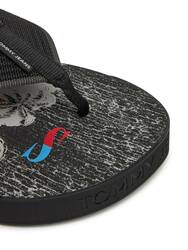 Tommy Jeans pánské černé žabky - 41 (BDS)