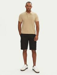Tommy Jeans pánské béžové polo tričko - L (ACT)