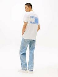 Tommy Jeans pánské bílé tričko - S (YBL)