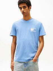 Tommy Jeans pánské modré tričko - L (DY6)
