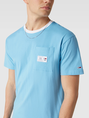 Tommy Jeans pánské modré tričko - L (CY7)