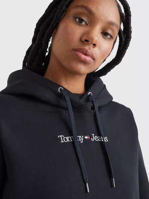 Tommy Jeans dámská černá mikina - S (BDS)
