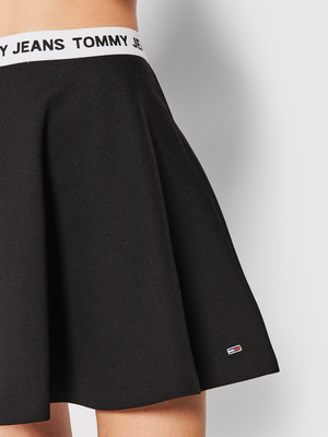 Tommy Jeans dámská černá mini sukně - M (BDS)