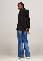 Tommy Jeans dámská černá mikina - M (BDS)