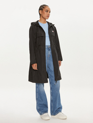 Tommy Jeans dámská černá parka  - XS (BDS)