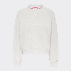 Tommy Jeans dámská šedá mikina Branded - XS (PPP)