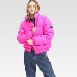 Tommy Hilfiger dámská růžová oboustranná bunda Reversible