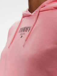 Tommy Jeans dámská růžová mikina - M (TIC)