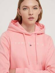 Tommy Jeans dámská růžová mikina - L (TIC)