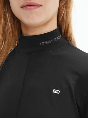 Tommy Jeans dámské černé tričko - XS (BDS)