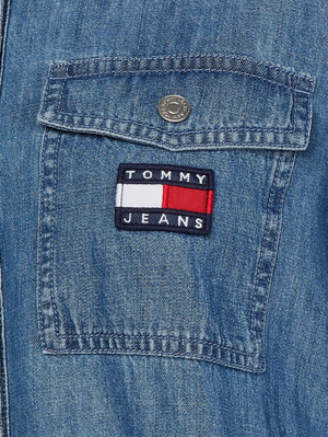Tommy Jeans dámské džínové šaty - S (1A5)