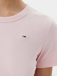 Tommy Jeans dámské růžové šaty - L (TH3)