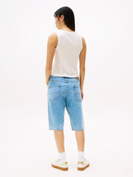 Tommy Jeans dámské bílé tílko - XS (YBH)