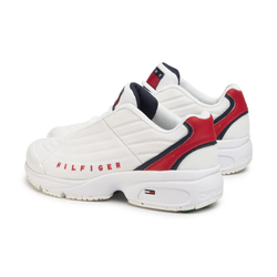 Tommy Jeans dámské bílé tenisky - 36 (0KP)