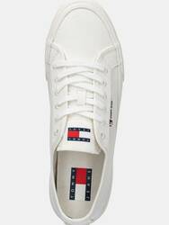 Tommy Jeans pánské bílé tenisky - 43 (YBL)