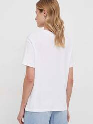 Tommy Jeans dámské bílé tričko - XS (YBR)