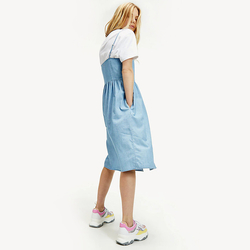 Tommy Jeans dámské džínové šaty Chambray - M (1AJ)
