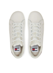 Tommy Jeans dámské krémové tenisky - 36 (YBL)