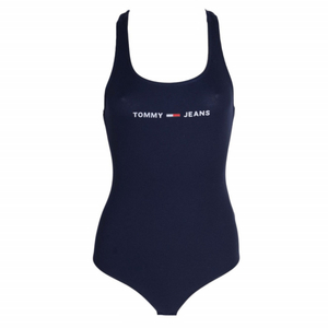Tommy Jeans dámské tmavě modré body - S (C87)