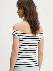 Tommy Jeans dámský pruhovaný top - XS (0FC)