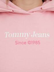 Tommy Jeans dámské růžové mikinové šaty - XXS (THA)
