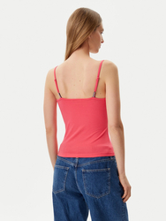 Tommy Jeans dámské růžové tílko - XS (XI2)