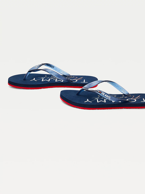 Tommy Jeans dámské tmavěmodré žabky - 37 (C87)