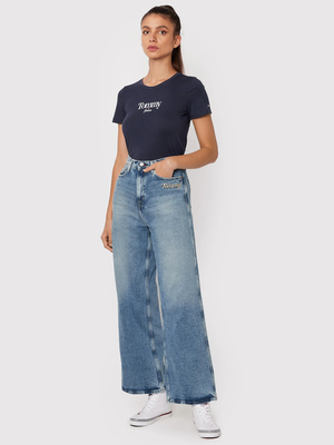 Tommy Jeans dámské modré tričko - M (C87)