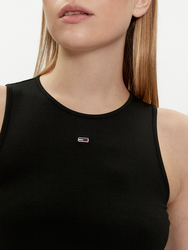 Tommy Jeans dámský černý top - L (BDS)