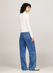Tommy Jeans dámský béžový rolák - M (HCV)