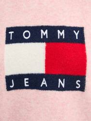 Tommy Jeans dámský růžový svetr - S (TVS)