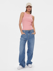 Tommy Jeans dámský růžový top - XS (TIC)