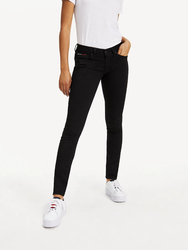 Tommy Jeans dámské černé džíny - 25/32 (945)