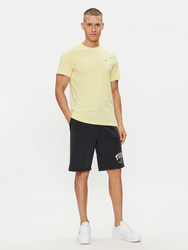 Tommy Jeans pánské žluté tričko - XL (ZHO)