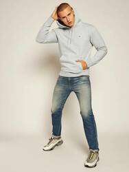 Tommy Jeans pánská šedá mikina - M (P01)