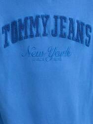Tommy Jeans pánská modrá mikina - S (C6E)