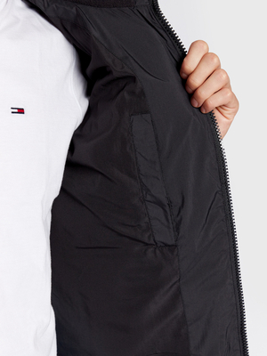 Tommy Jeans pánská černá zimní bunda - XXL (BDS)
