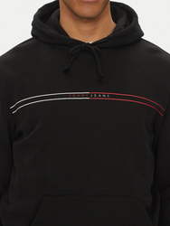 Tommy Jeans pánská černá mikina - S (BDS)