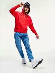 Tommy Hilfiger pánská červená mikina Branded