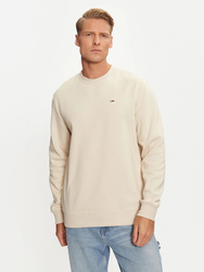 Tommy Jeans pánská béžová mikina - XXL (ACG)