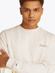 Tommy Jeans pánská béžová mikina - L (AE3)